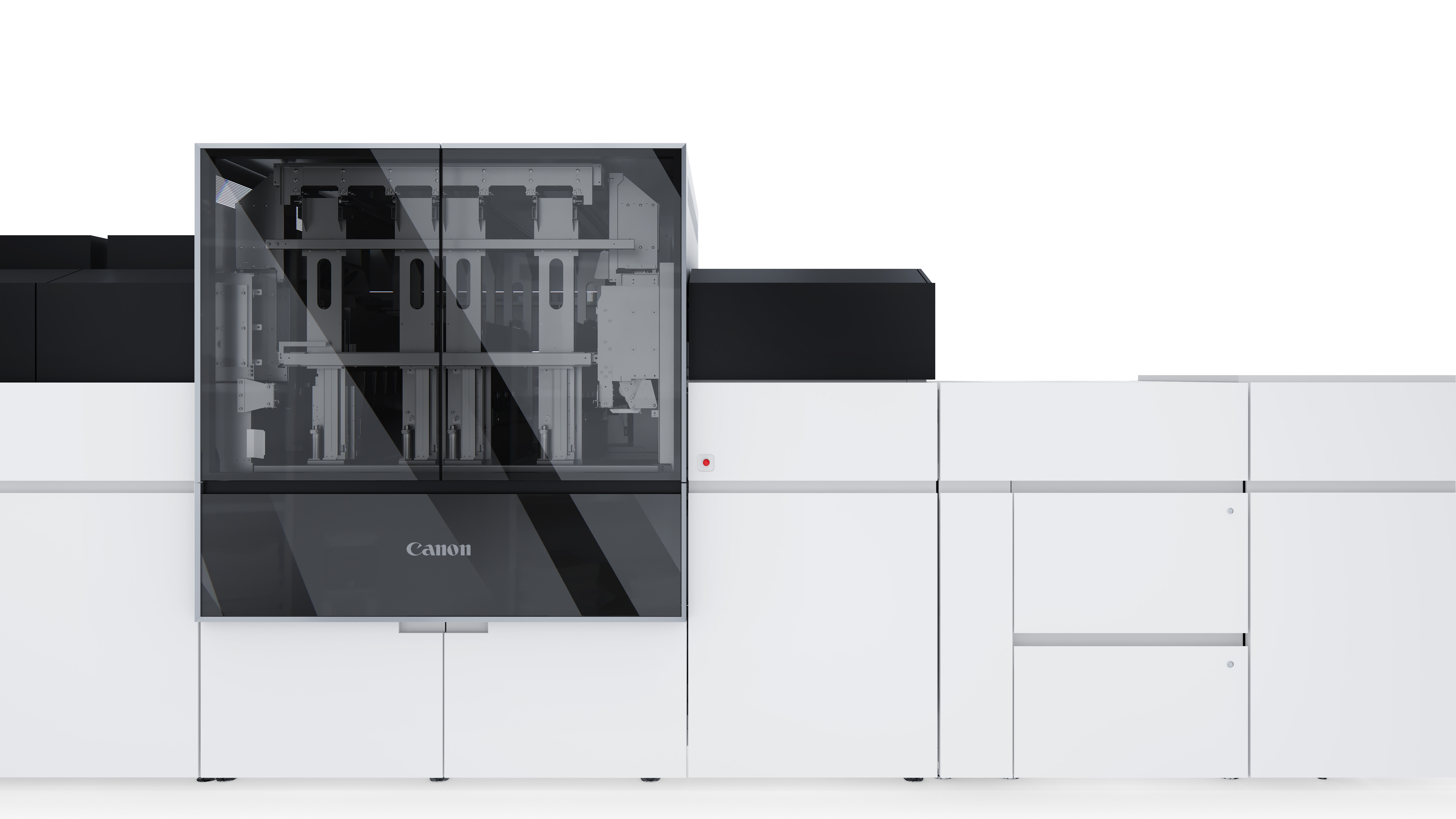 Canon teases B2 sheetfed inkjet, unveils Heidelberg partnership