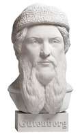 gutenberg-bust