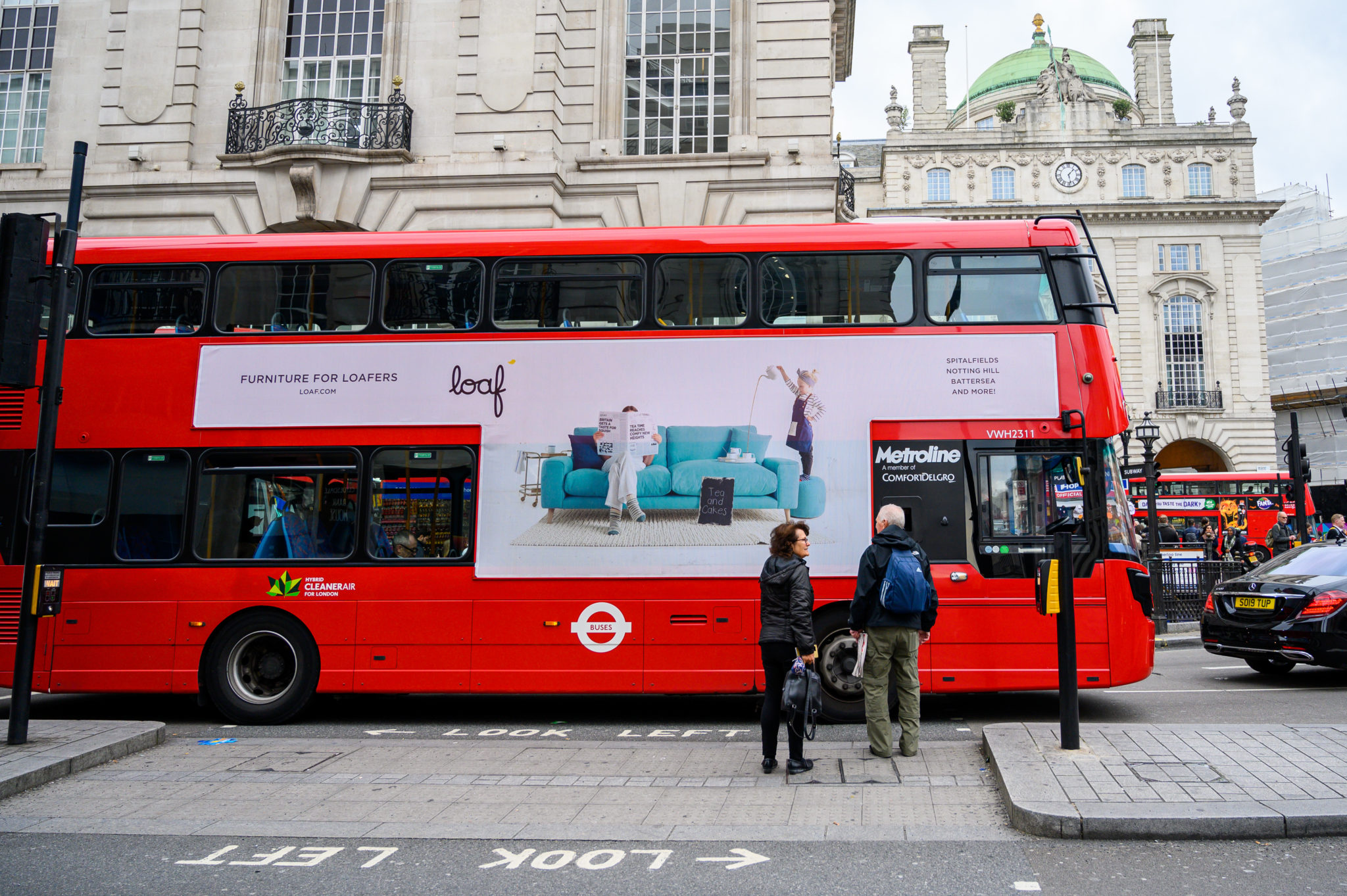 Mega T Side London Bus Loaf Campaign Global