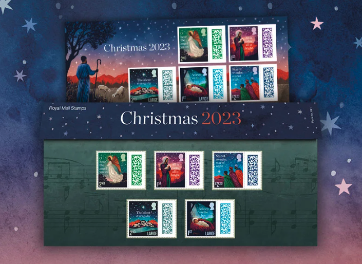 Royal Mail Christmas Stamps 2023