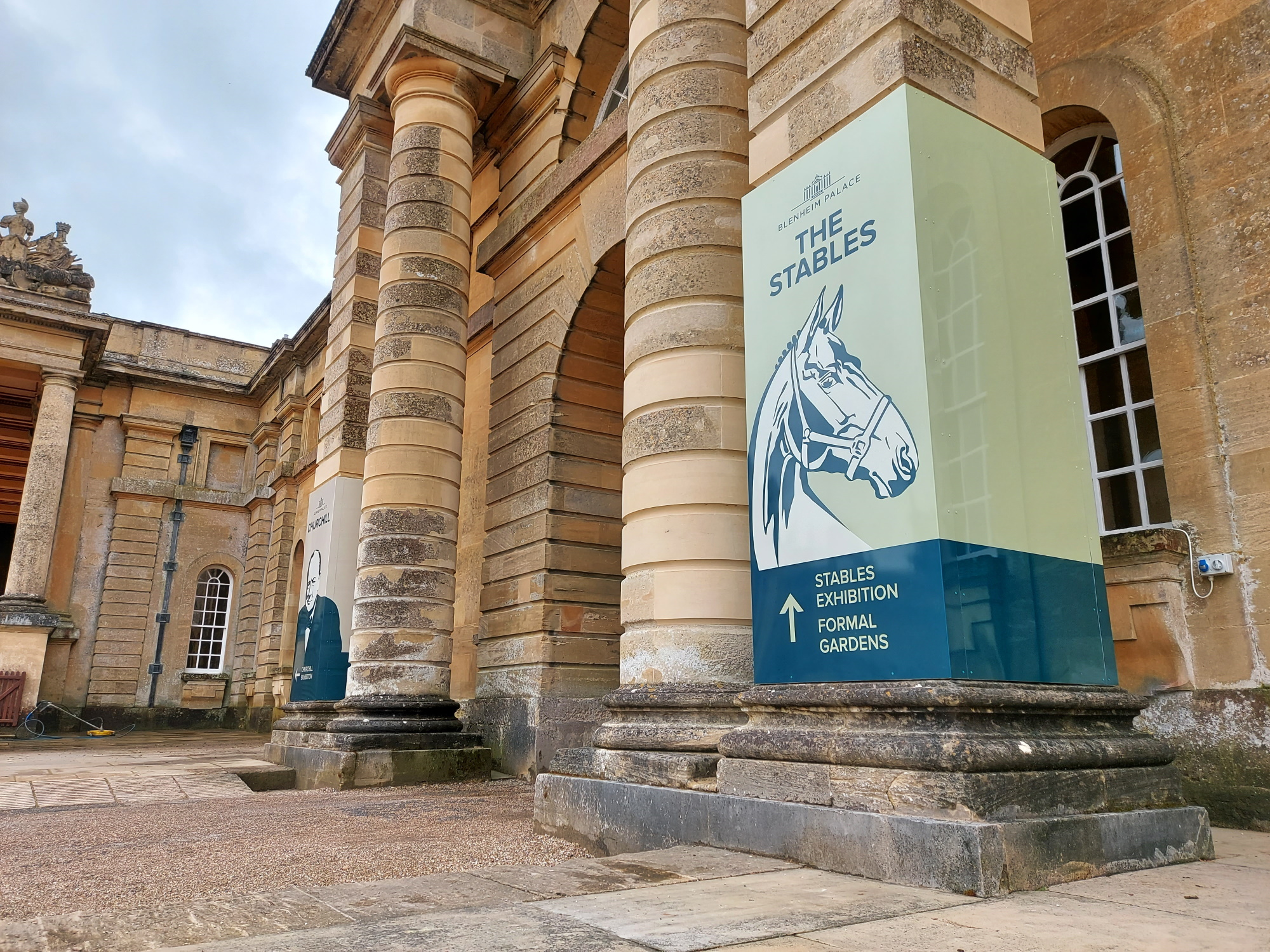 MacroArt has produced graphics for Blenheim Palace